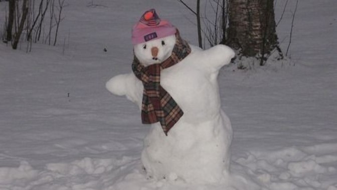 Kardan adam yapmayı becerebiliyor musunuz☃️?