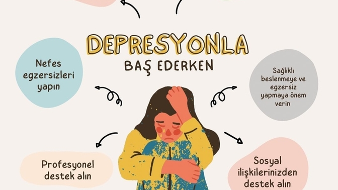Depresyonla nasıl baş ediyorsunuz ve insanlara ne gibi tavsiyeler vermek istersiniz?