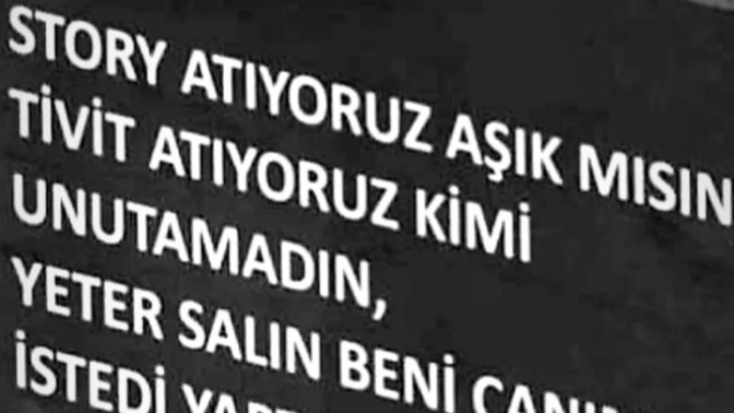 Sizin de bazen "bir salın" dediğiniz oluyor mu?