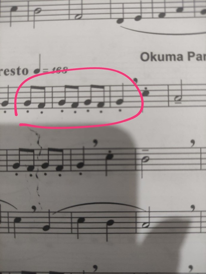 Müzik bilenler bu noktalar ne işe yarıyorr?