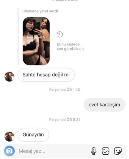 Sahte hesap mağduru oldunuz mu?