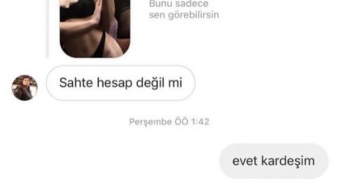 Sahte hesap mağduru oldunuz mu?