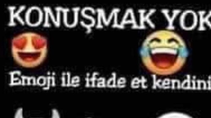 Bir emoji ile kendini ifade edermisin?
