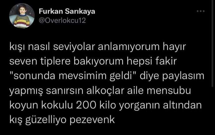 Soğuk havaları özlemiş misiniz?