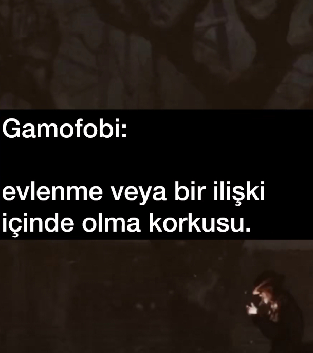 Gamofobiniz var mı?