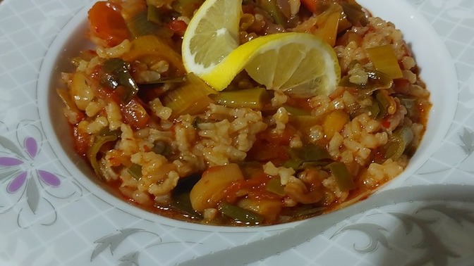 Zeytinyağlı pırasa yemeği sever misiniz?