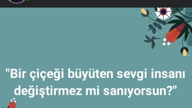 Sevgi insanı değiştirir mi?