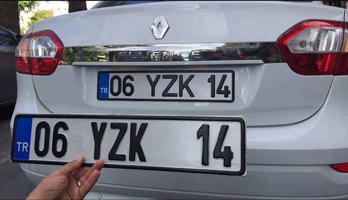 Özel plaka sevginiz/takıntınız/ var mı?