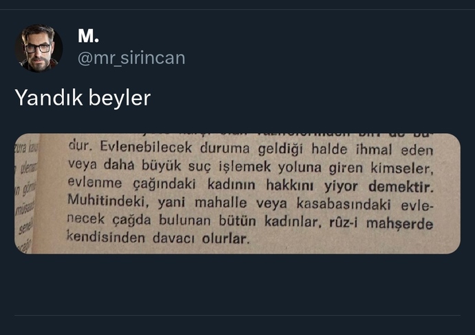 Beyler! Acilen evlenmemiz lazım. Evlenmezsek yandık?
