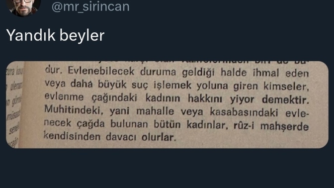 Beyler! Acilen evlenmemiz lazım. Evlenmezsek yandık?