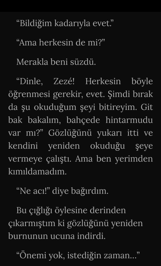 İstediğin cevabı alıncaya kadar konuyu her yere bağlıyor musun?