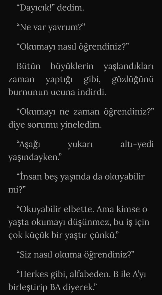 İstediğin cevabı alıncaya kadar konuyu her yere bağlıyor musun?