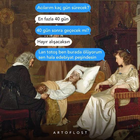 Alıştık..