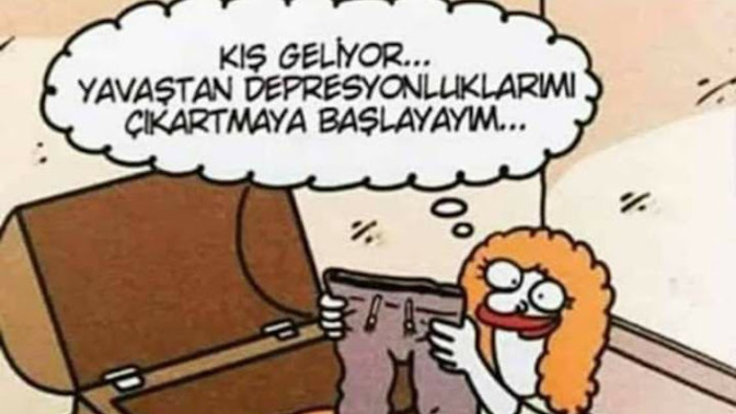 Kış gelince siz de depresyona girer misiniz?