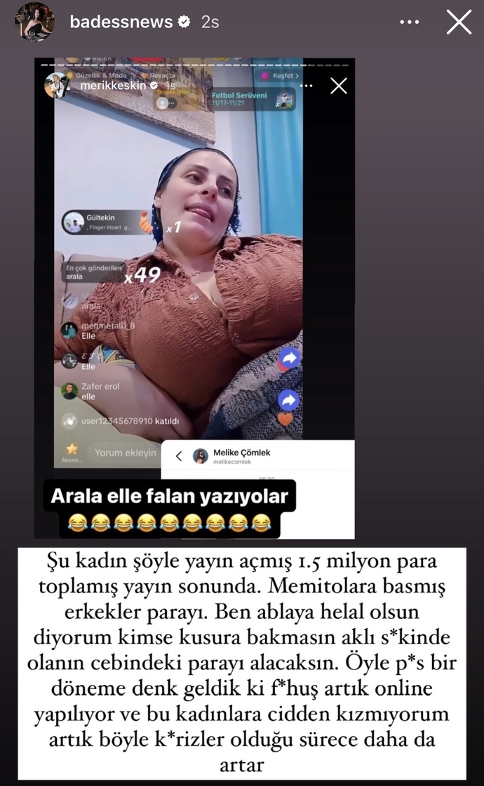 Canlı yayında kendini teşhir ederek para kazanan insanlar hakkında ne düşünüyorsunuz?