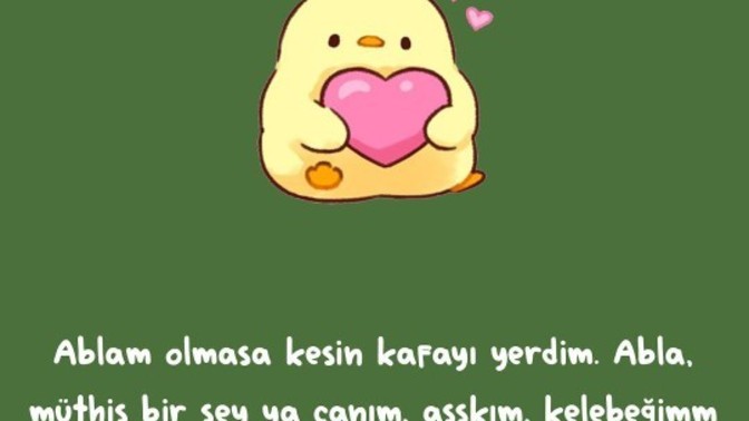 Birisinin ablası olması onu şanslı yapar mı?