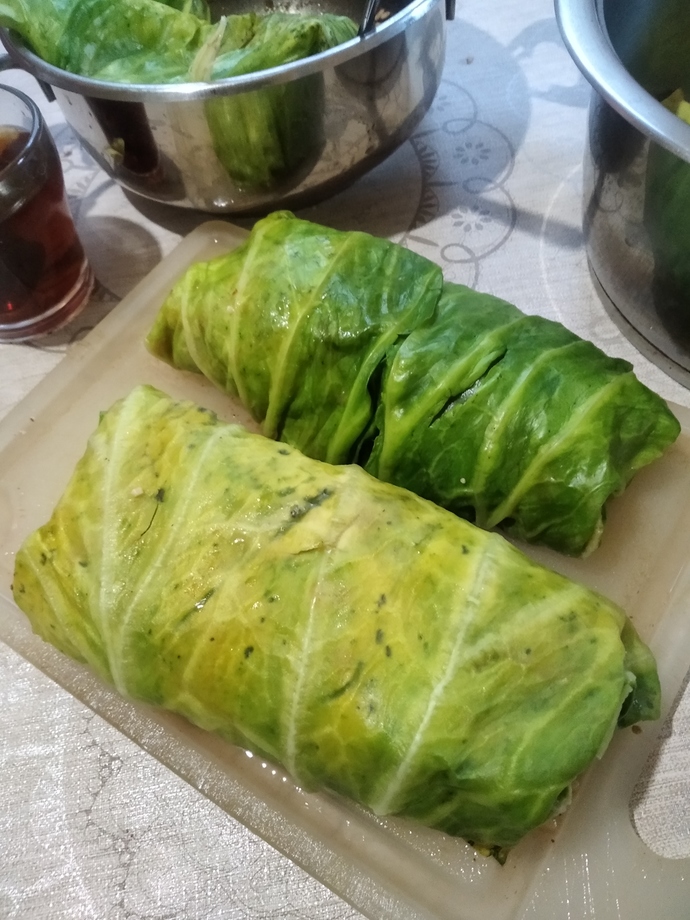 Tarife bakmadan Lahana sarması sarabiliyorum sizce benden olur mu?
