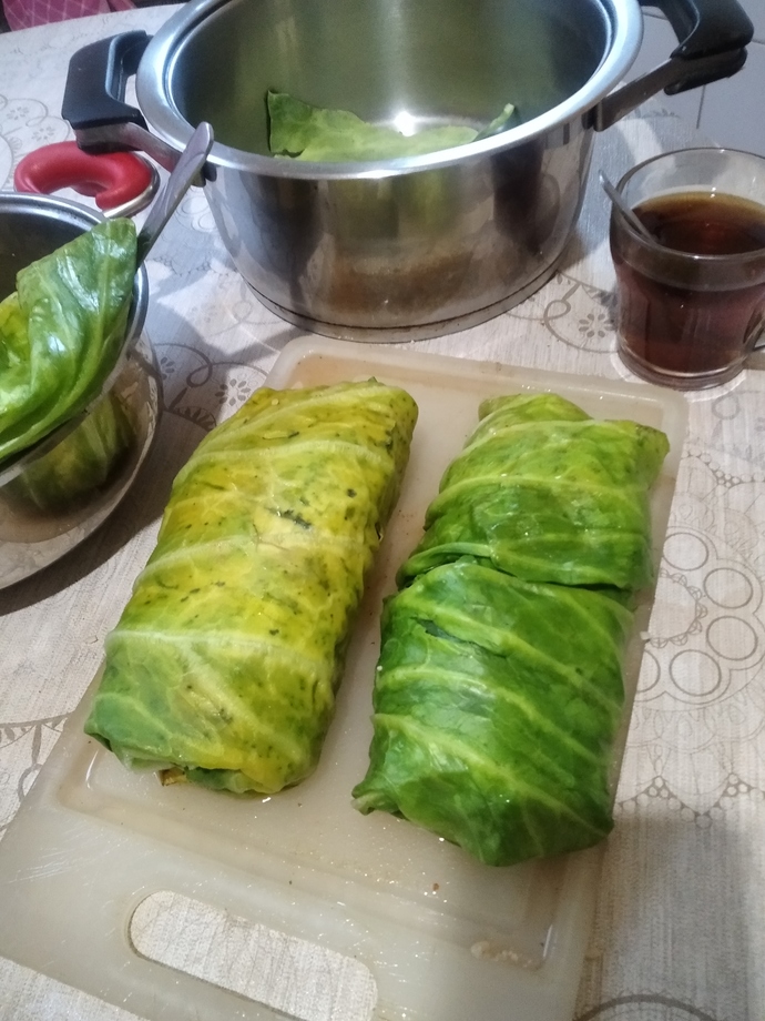 Tarife bakmadan Lahana sarması sarabiliyorum sizce benden olur mu?