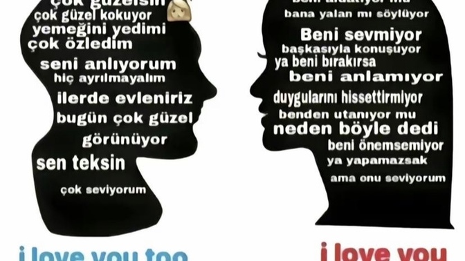 Her manitam oldugun da bir türlü şu kafamda ki düsünceler gitmiyo?