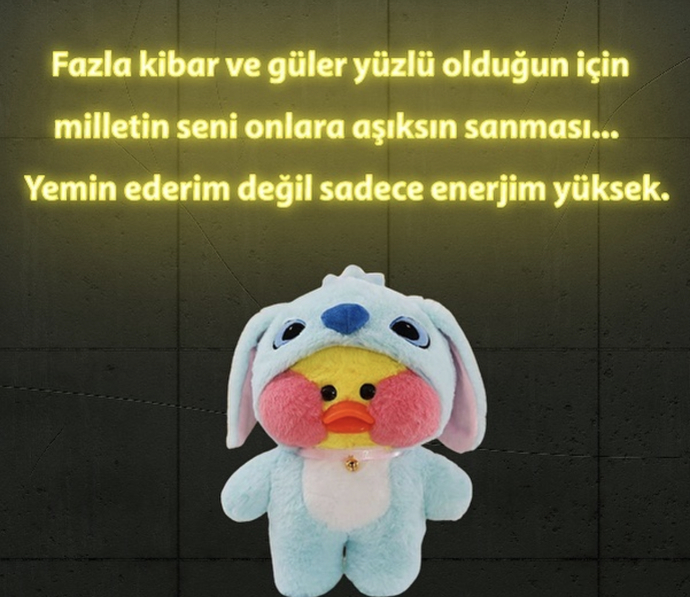 ponçik olunca işte…😄