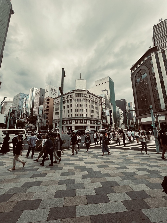 Tokyo - Ginzadan çektiğim bir fotoğraf.