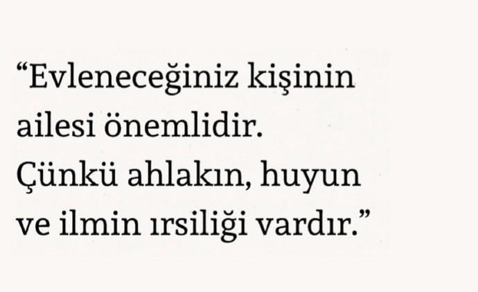 Aile çok mu mühim?