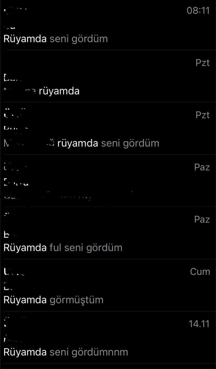 İnsanların rüyalarına ne sıklıkla giriyorsunuz?