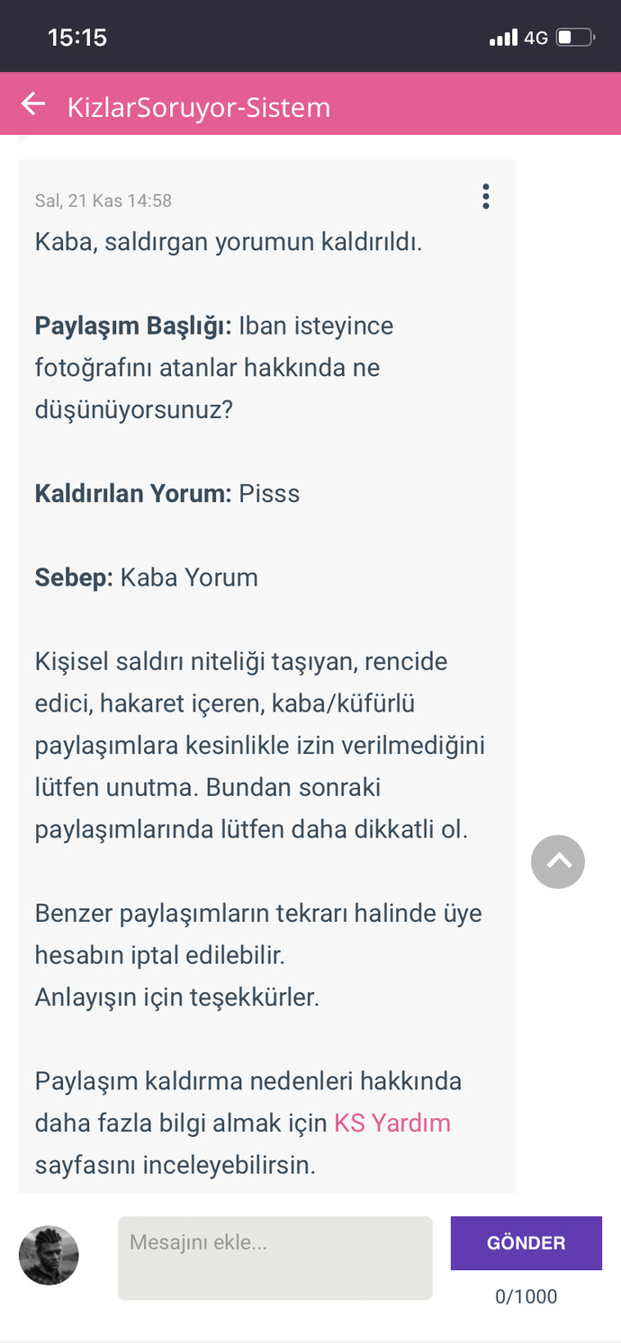 Pis demek kaba ve saldırgan görüş mü oluyor?