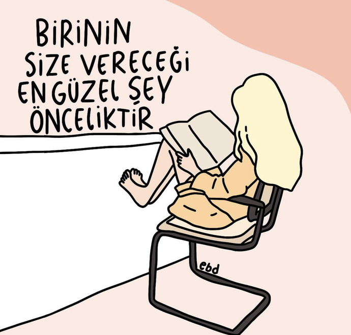 Bu hayatta önceliği olduğunuz birisi var mı?