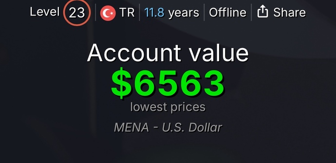 Steam hesabınızın yeni değeri ne kadar?