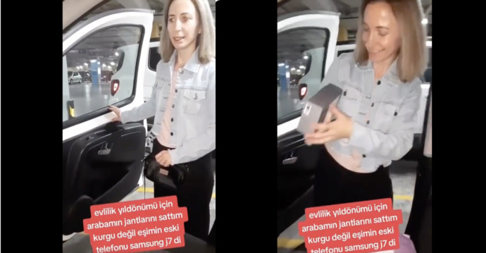 Sevdiğinize hediye almak için arabanın jantlarını satar mısınız?