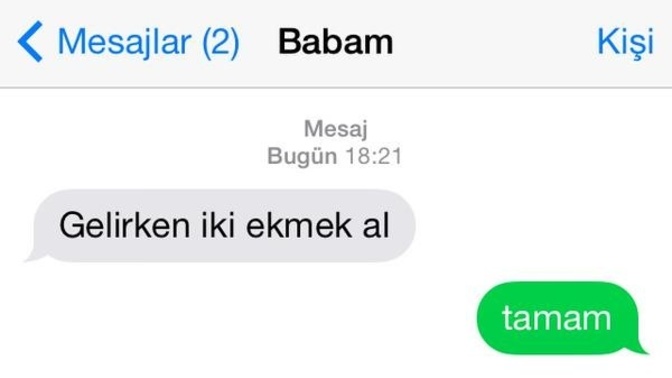 Babanız sizi arar mı, mesaj mı atar?