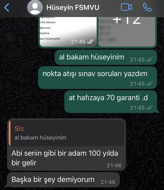 En son nasıl bir övgü, iltifat aldınız?