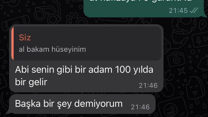 En son nasıl bir övgü, iltifat aldınız?
