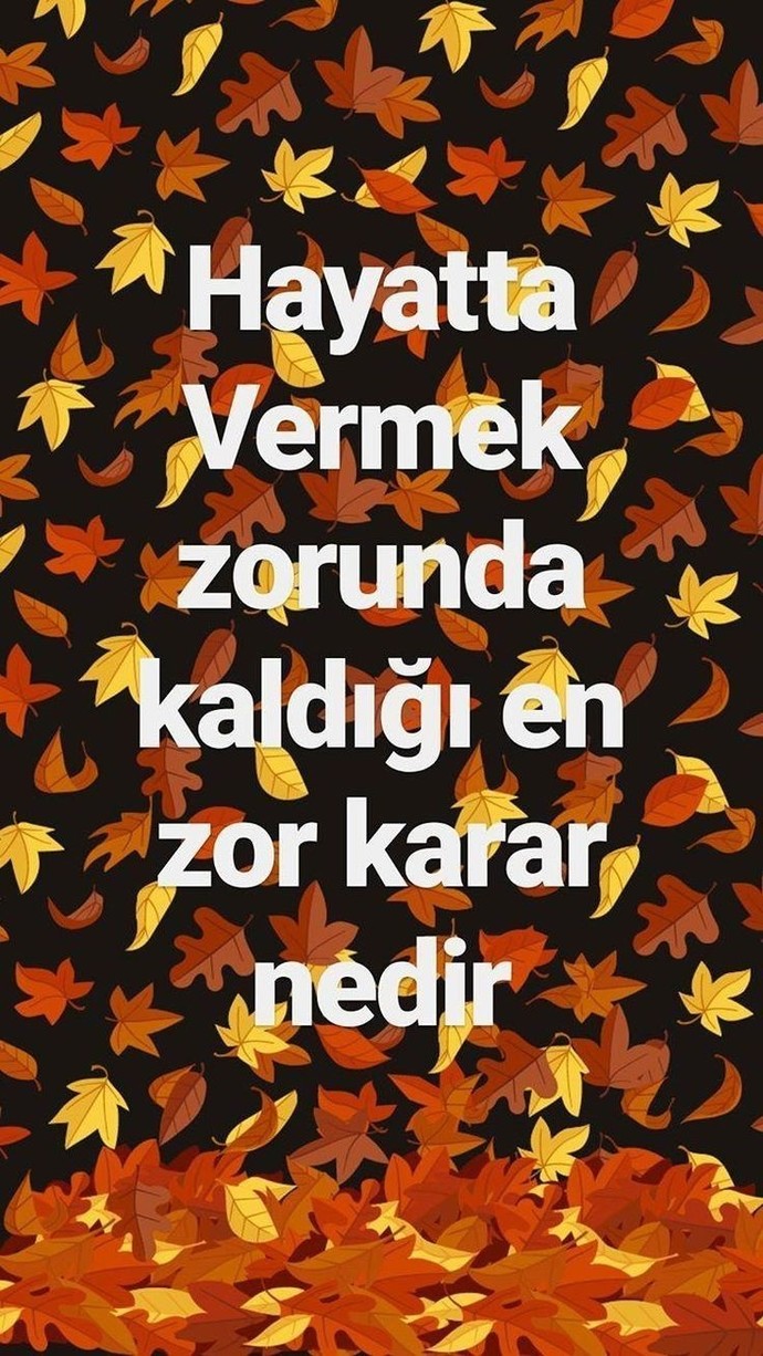 En zor kararınız ne oldu?