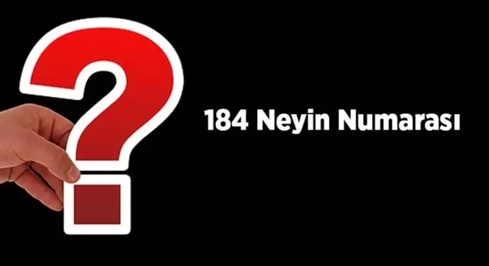 184 neyin numarasıdır?