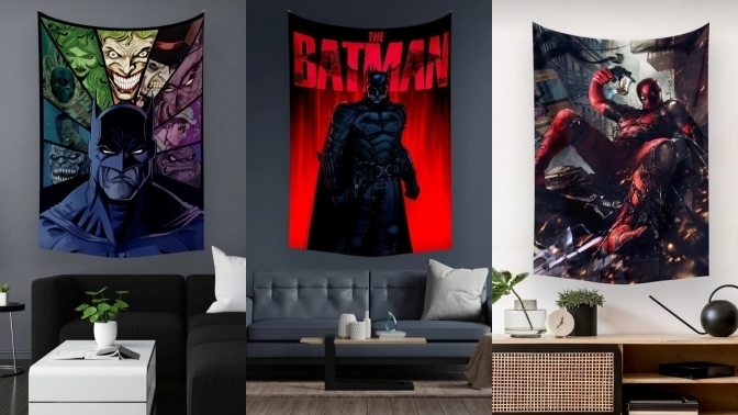 Sevgilime Marvel kutusu hazırlıyorum. Hangi duvar halısı daha güzel?