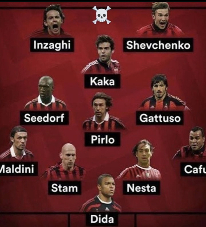 Efsane 2006 Milan kadrosunu ezbere bilmeyen kadın aldatılmayı hak eder mi?