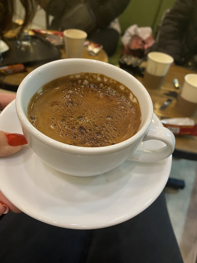 Bu kahvenin büyüklüğü nasıl?