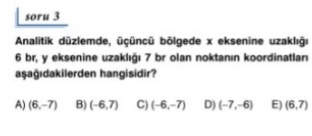 Ayt de bu 3 soruyu çözemedim gece gece yardım eder misinizz?
