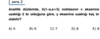 Ayt de bu 3 soruyu çözemedim gece gece yardım eder misinizz?