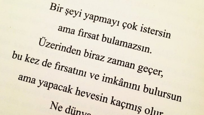 Zaman mı tükenir insan mı zamanla tükenir?
