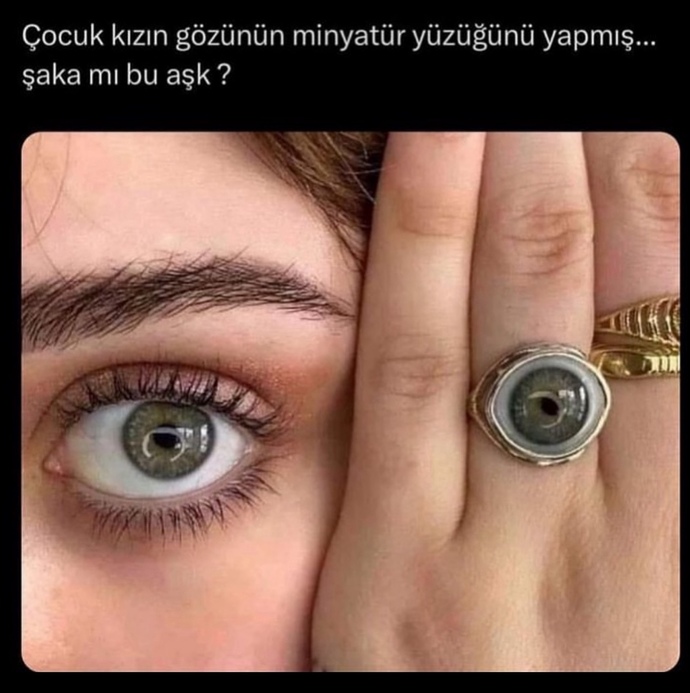 Gözün minyatürüyle yapılan hediyeleri beğeniyor musunuz?
