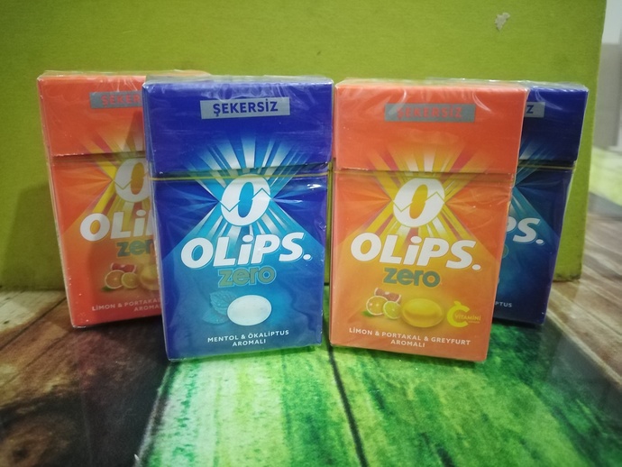 Olips şekerlerin en çok hangi aromalısını seversiniz?