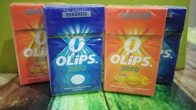 Olips şekerlerin en çok hangi aromalısını seversiniz?