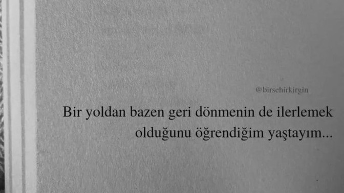 Zor yoldan öğrendiğiniz şey nedir?