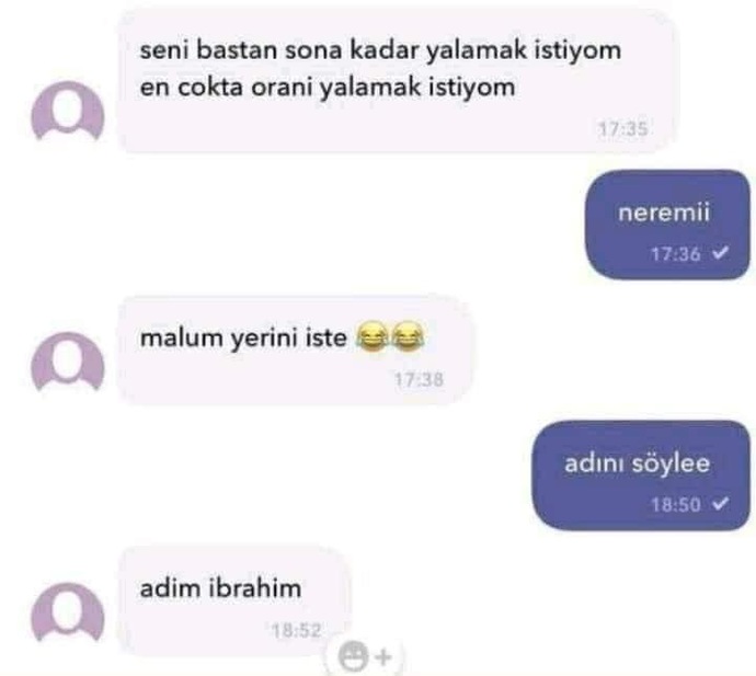 İsminiz ne, isminizden memnun musunuz?