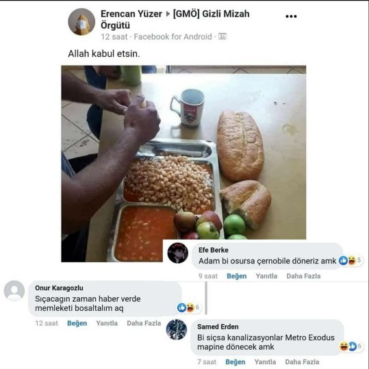 Espiri yapın gülelim komik ve ironik şeyleri severim?
