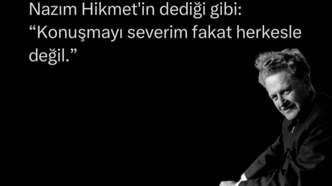 Bu aralar en çok kiminle konuşmayı seviyorsun?