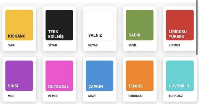 Senin ruh halin hangisi?